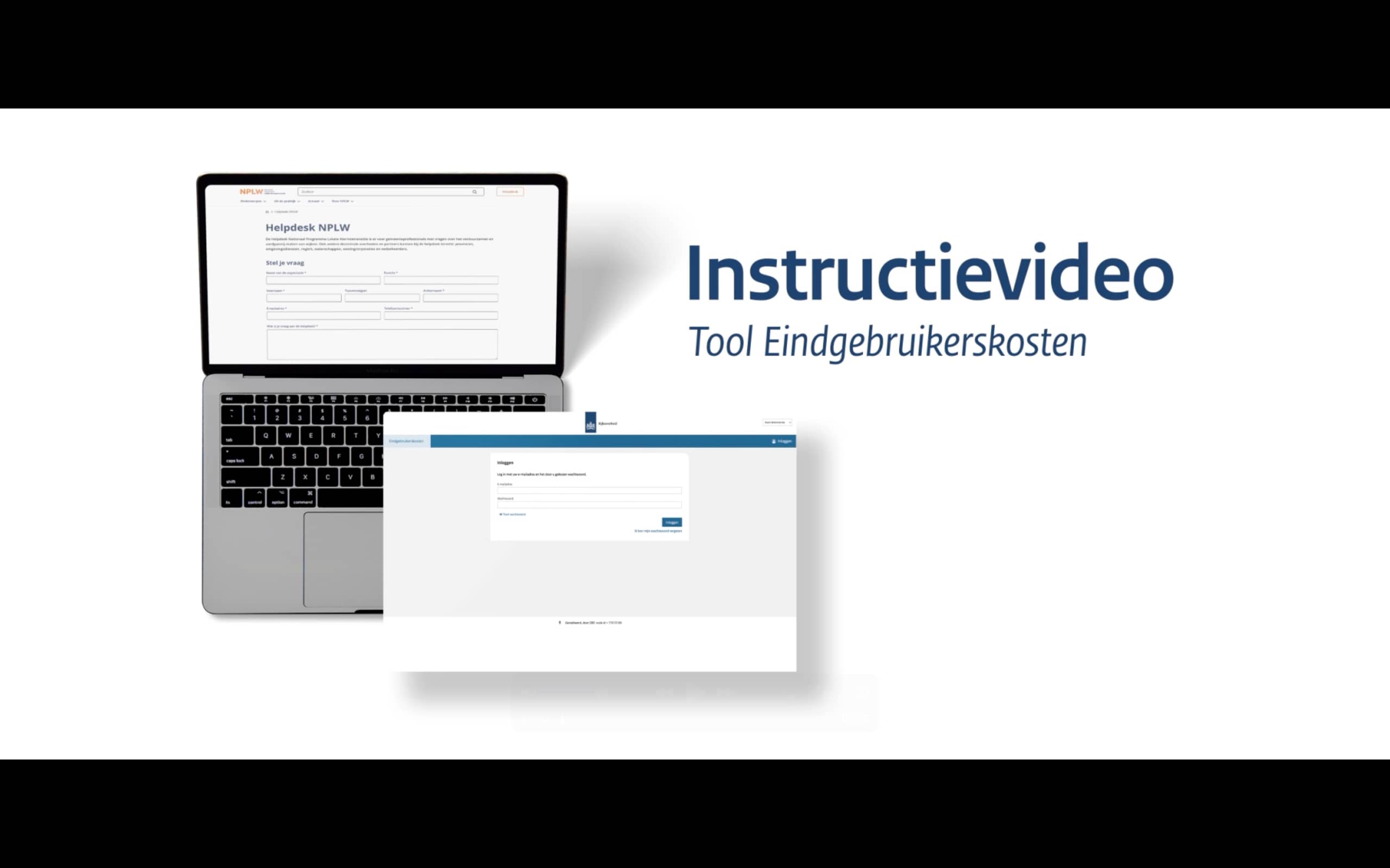 Instructievideo Tool Eindgebruikerskosten