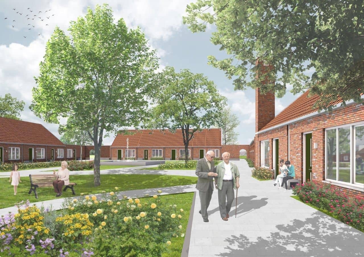 Nieuwe huizen Eendrachtshof Coevorden