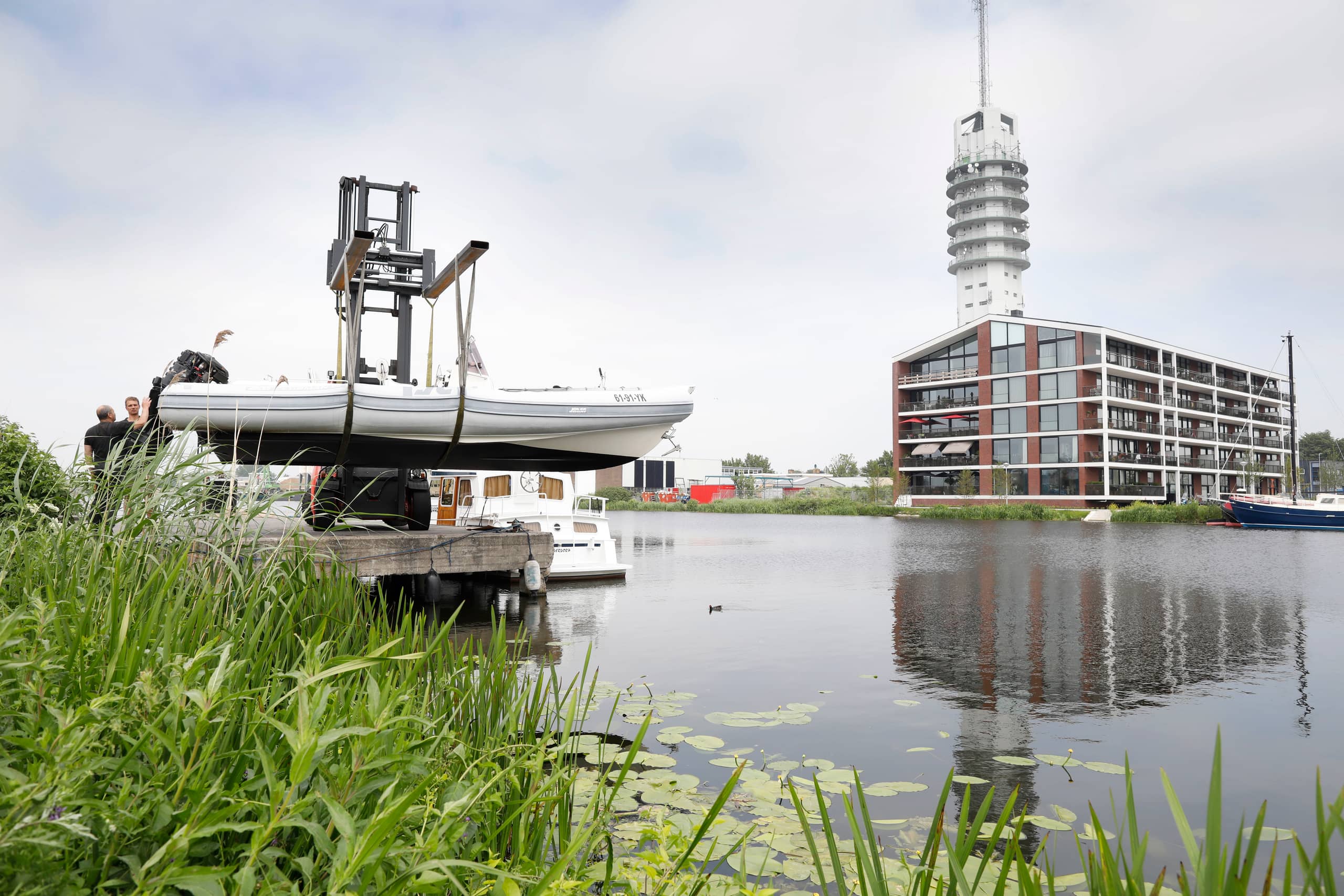 De Rijnhaven in Alphen aan den Rijn